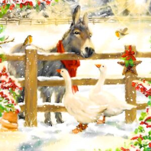 Christmas Cards - Feathers and Fur