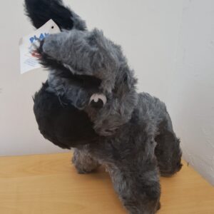 Soft donkey toy (grey)