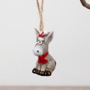 Donkey Christmas Tree Decoration