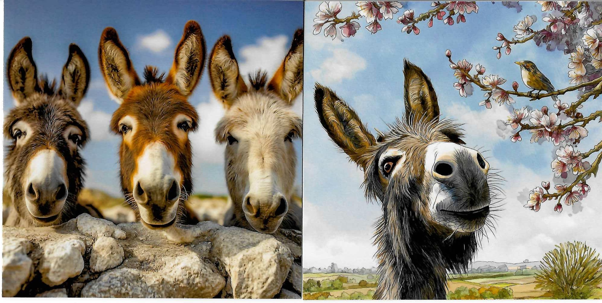 Donkey Note Cards